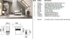 Clearance Camera da letto 107 in legno a prezzo scontato Camere Da Letto