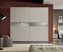 Gierre Mobili Camera da letto Abaco night in laccato opaco a prezzo scontato- Camere Da Letto