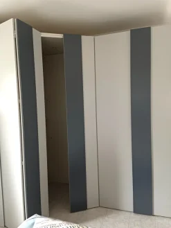 Camera da letto Angolo cabina in laccato opaco a prezzo ribassato^Giessegi Clearance