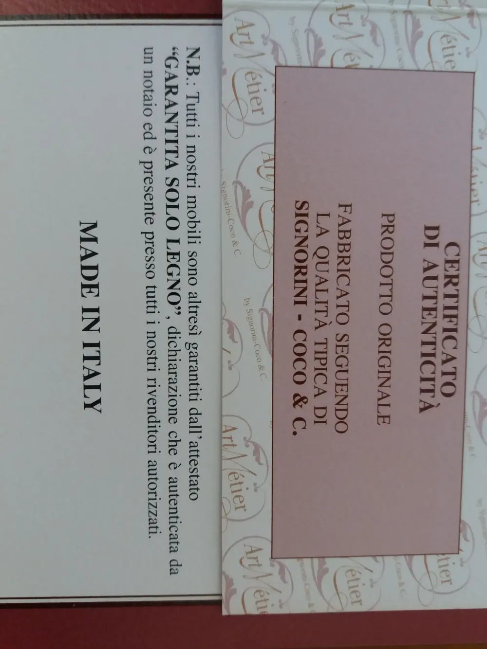 Signorini&Coco Camera da letto Art metier PREZZI OUTLET- Camere Da Letto