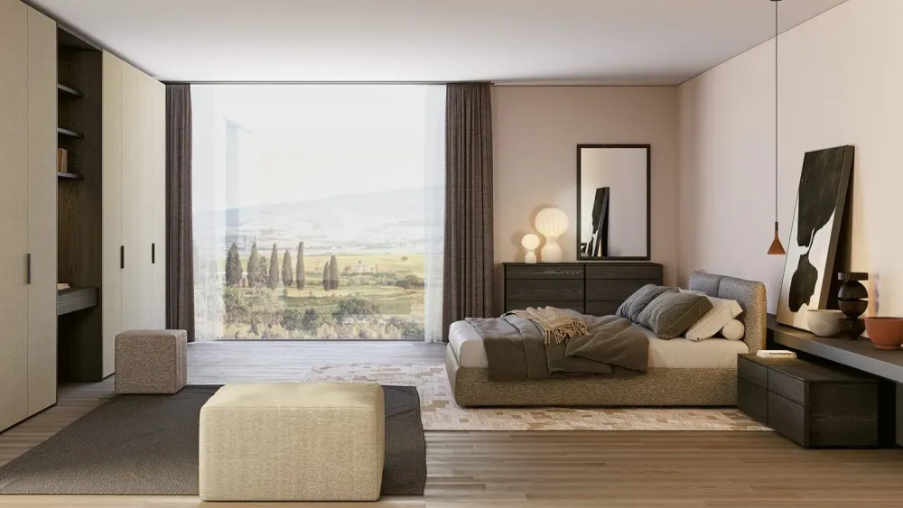 Artigianale Camera da letto Larissa a prezzi outlet- Camere Da Letto