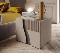 Camera da letto Modello corda01 a prezzo ribassato in laminato^Artigianale Clearance