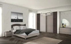 Camera da letto Basic in tamburato a prezzo ribassato^Artigianmobili