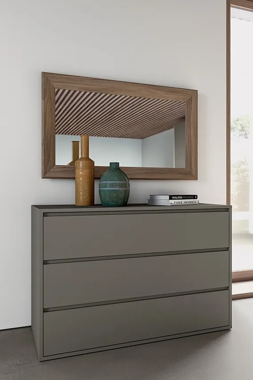 Outlet Camera da letto Berlino in laminato a prezzo ribassato Camere Da Letto