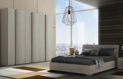 Artigianale Camera da letto Bologna in laminato in Offerta Outlet- Camere Da Letto