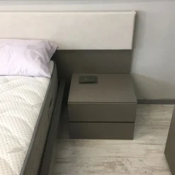 Santalucia Camera da letto Camera completa santa lucia letto, comò, comodini ed armadio in laminato in Offerta Outlet- Camere Da Letto