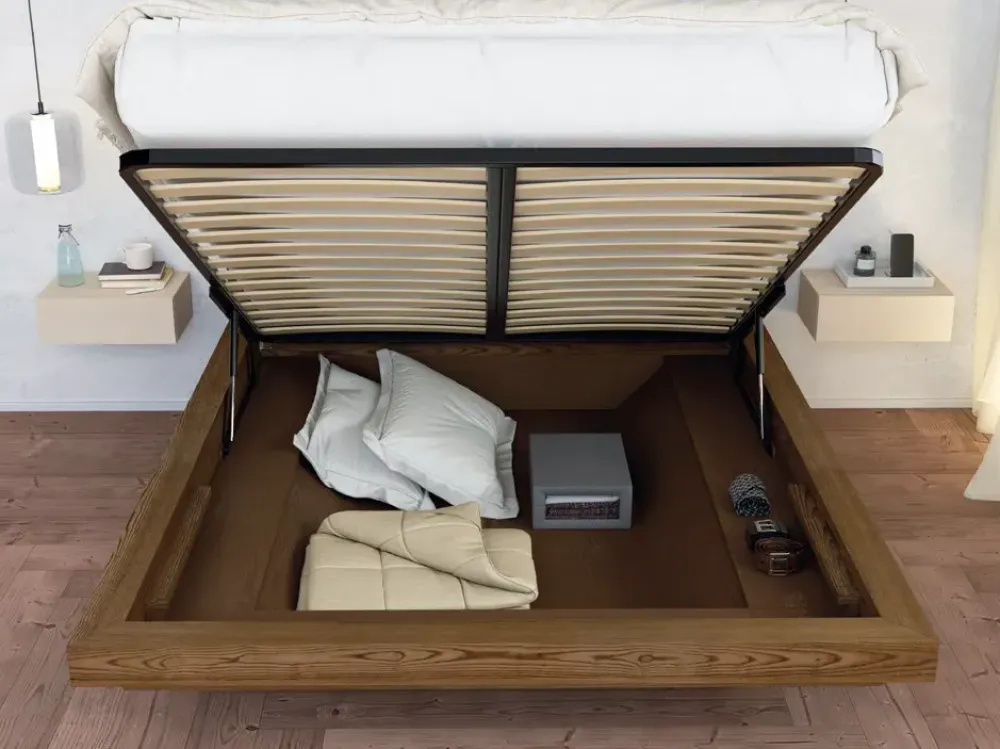 Mobilificio Bellutti Camera da letto Camera da letto nova fly in legno a prezzo scontato- Camere Da Letto