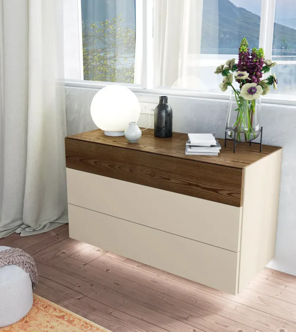 Mobilificio Bellutti Camera da letto Camera da letto nova fly in legno a prezzo scontato- Camere Da Letto