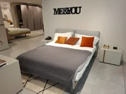 Camera da letto Camera da letto matrimoniale horizonta in laccato opaco a prezzo ribassato^Sangiacomo New