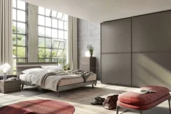 S75 Camera da letto Camera da letto in laccato opaco in Offerta Outlet- Camere Da Letto