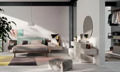 Camera da letto Camera light 08 in laccato opaco a prezzo ribassato Camere Da Letto