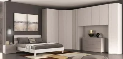 Collezione esclusiva Camera da letto Camera matrimoniale armadio angolare OFFERTA OUTLET- Camere Da Letto