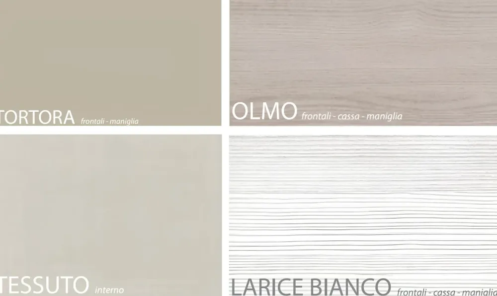 Camera da letto Camera matrimoniale lar. bianco/tortora a prezzo scontato^Collezione esclusiva