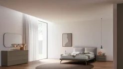 Camera da letto Camera matrimoniale night 16 in laminato a prezzo ribassato^Orme Discount