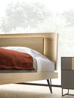 Orme Camera da letto Camera matrimoniale night 12 in laminato in Offerta Outlet- Camere Da Letto