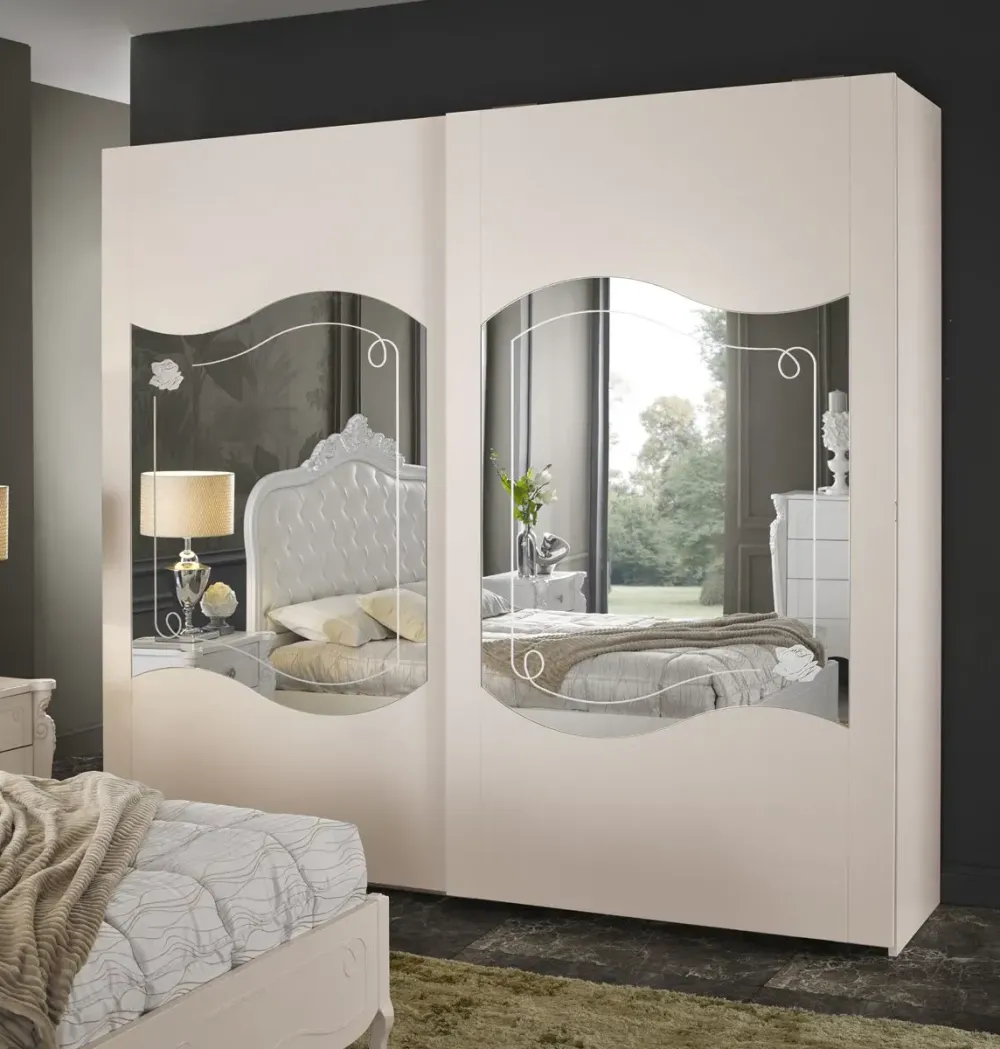 Sale Camera da letto Camera matrimoniale modello stella in legno a prezzo scontato Camere Da Letto