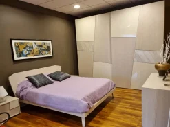 Camera da letto Camera acacco con letto quadra PREZZI OUTLET^Mobilgam Best