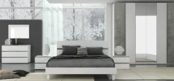 Camera da letto Camera silver 309 in laminato a prezzo Outlet^Collezione esclusiva New