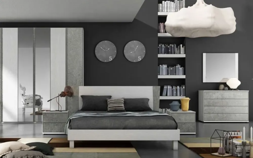 Collezione esclusiva Camera da letto Silver 13 in offerta- Camere Da Letto
