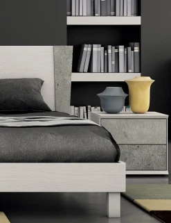 Camera da letto Silver a prezzo scontato in laminato^Collezione esclusiva Online