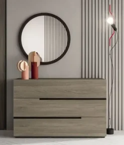 Camera da letto Composizione b012 in laminato a prezzo Outlet^Villanova New