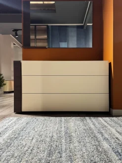 Camera da letto Dolomite in laccato opaco in Offerta Outlet^Santalucia Outlet