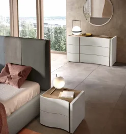 Md work Camera da letto Dreamy in legno in Offerta Outlet- Camere Da Letto