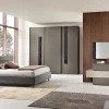 Camera da letto Camera matrimoniale mod.step a prezzo ribassato in laminato^Gierre Mobili Discount