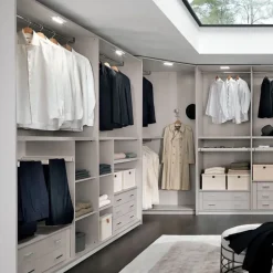 Camera da letto Camera matrimoniale mod.step a prezzo ribassato in laminato^Gierre Mobili Discount