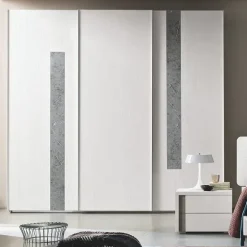 Camera da letto Camera matrimoniale mod.step a prezzo ribassato in laminato^Gierre Mobili Discount