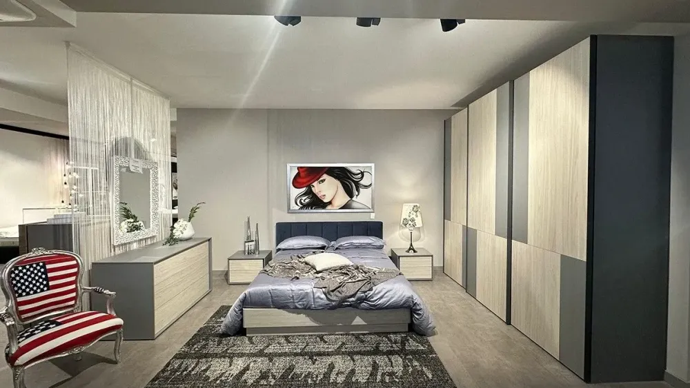 La casa moderna Camera da letto Global in laminato a prezzo scontato- Camere Da Letto