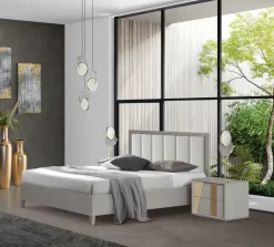 Mobilificio Bellutti Camera da letto Gruppo  comò comodini caterina   in legno a prezzo scontato- Camere Da Letto