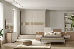 Clearance Camera da letto Vega a prezzo scontato in laminato Camere Da Letto