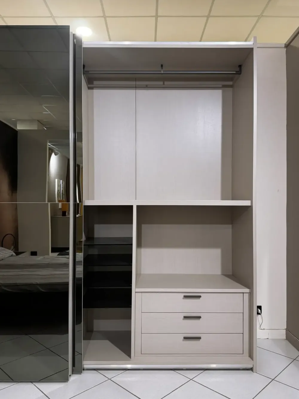 Camera da letto Hashtag in laccato opaco a prezzo Outlet Camere Da Letto