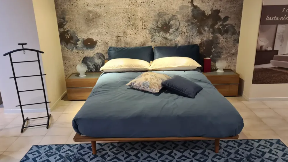 Tomasella Camera da letto Hastag como' e comodini in laminato a prezzo scontato- Camere Da Letto