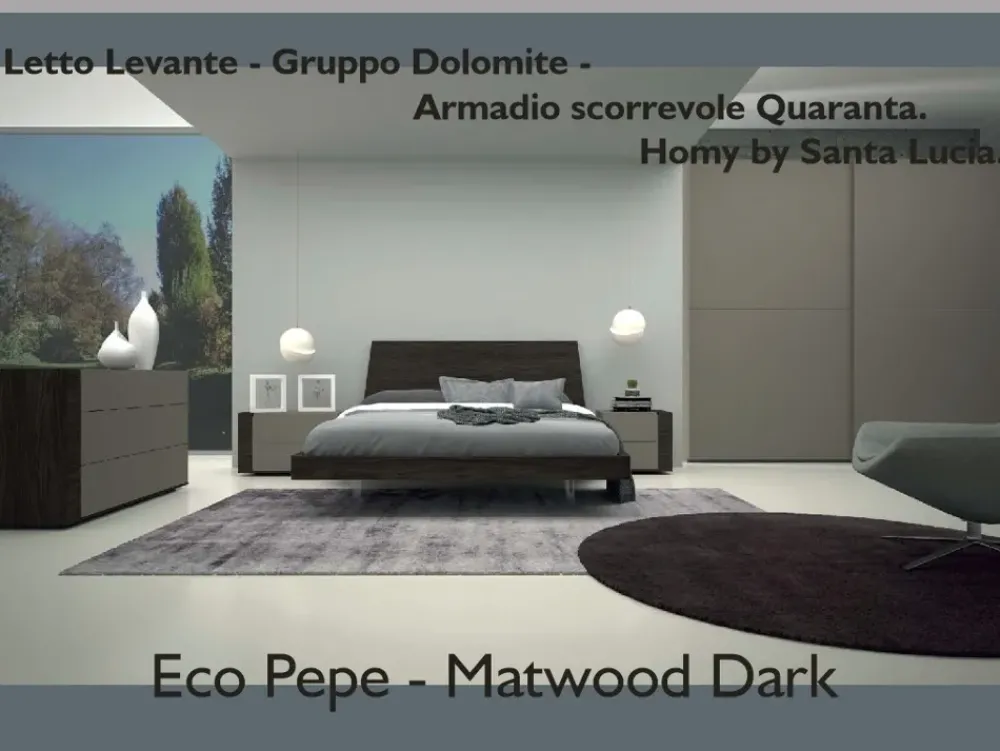 Online Camera da letto Homy in laminato a prezzo scontato Camere Da Letto