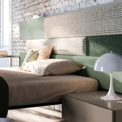 Hot Camera da letto Jasmine compongo night 01 in laccato opaco in Offerta Outlet Camere Da Letto