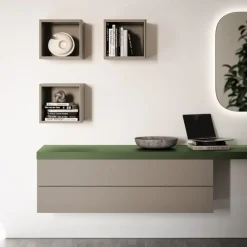 Hot Camera da letto Jasmine compongo night 01 in laccato opaco in Offerta Outlet Camere Da Letto