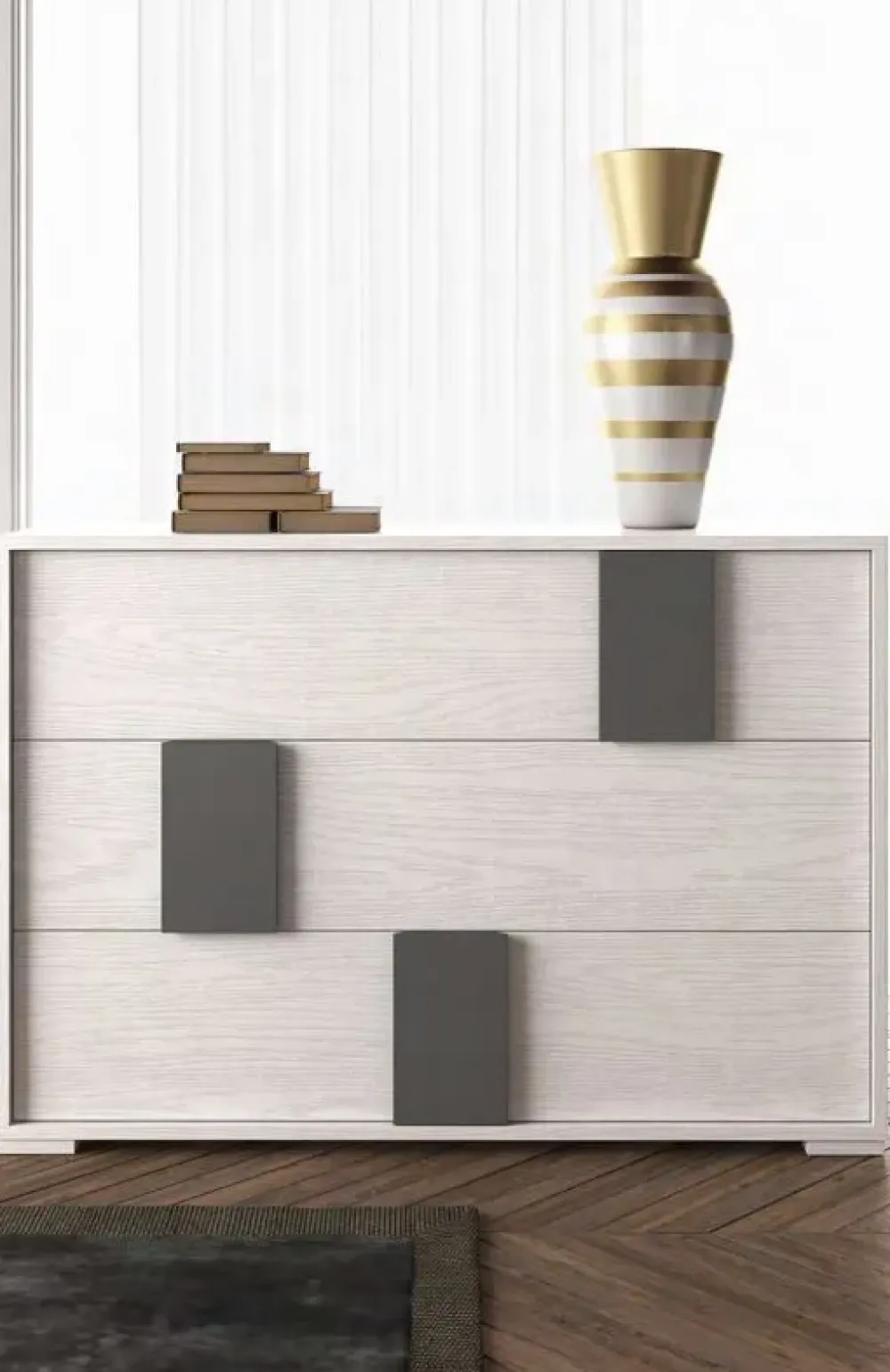 Collezione esclusiva Camera da letto Kloe 23 in laminato a prezzo scontato- Camere Da Letto