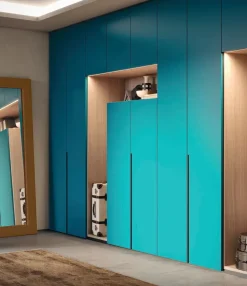 Artigianale Camera da letto Larissa in laccato opaco scontata- Camere Da Letto