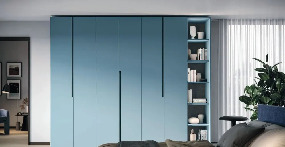 Artigianale Camera da letto Larissa in laccato opaco scontata- Camere Da Letto