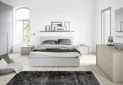 NovaMobili Camera da letto Letto + gruppo + armadio   in laccato opaco a prezzo scontato- Camere Da Letto
