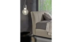 Excò Camera da letto Letto matrimoniale mod.liam in prosconto del 50% in ecopelle a prezzo scontato- Camere Da Letto