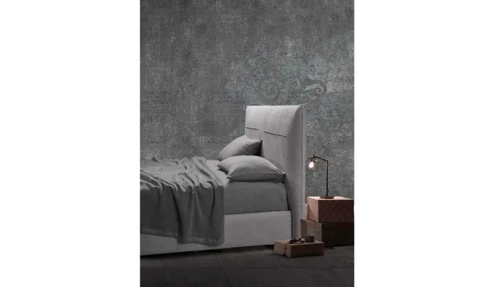 Clearance Camera da letto Letto matrimoniale mod.sax rivestito in ecopelle in promo-sconto del 50% OFFERTA OUTLET Camere Da Letto