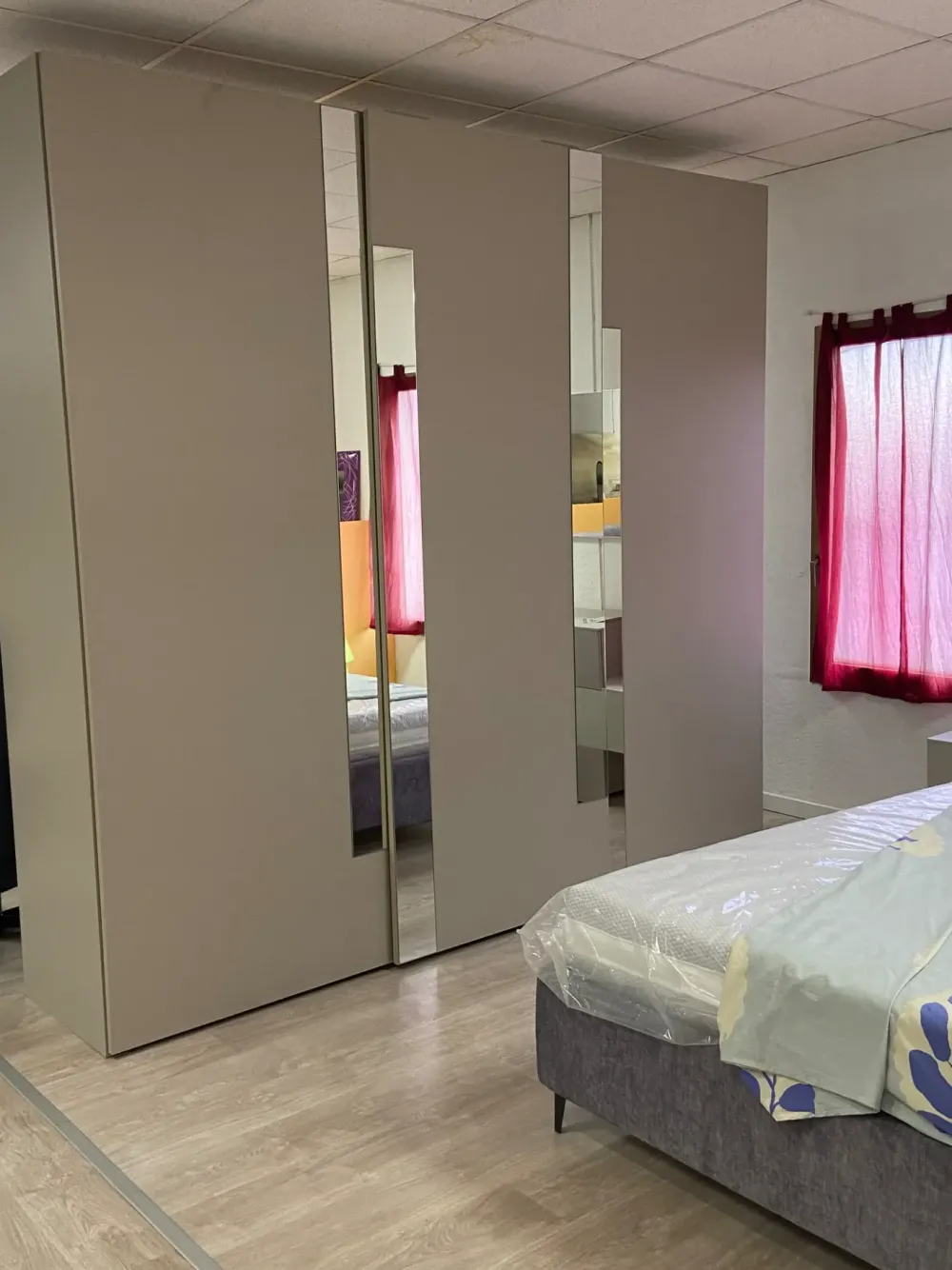 Camera da letto Light in laminato a prezzo scontato^Orme Discount