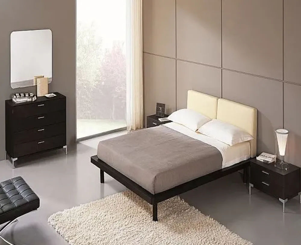 Online Camera da letto Littos trazo in legno a prezzo scontato Camere Da Letto