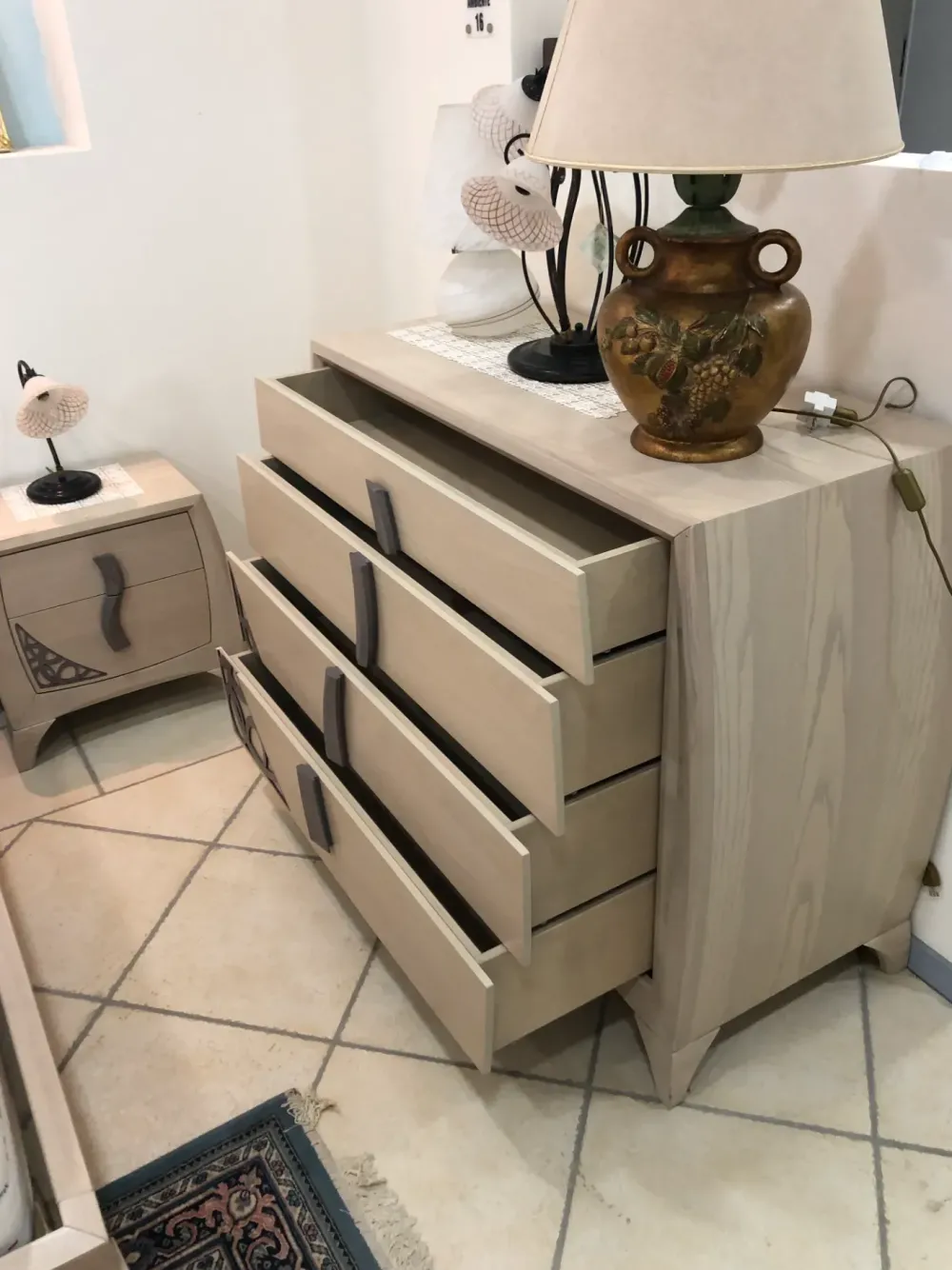 Camera da letto Luna in legno a prezzo Outlet^Artigianale Online