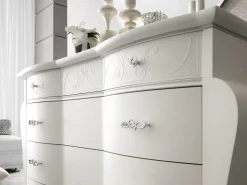 Camera da letto Camera completa luxury frassino bianco  a prezzo scontato in legno^Md work Hot