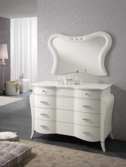 Camera da letto Camera completa luxury frassino bianco  a prezzo scontato in legno^Md work Hot