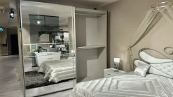 Camera da letto Mirror in laccato opaco in Offerta Outlet^Artigianale Outlet